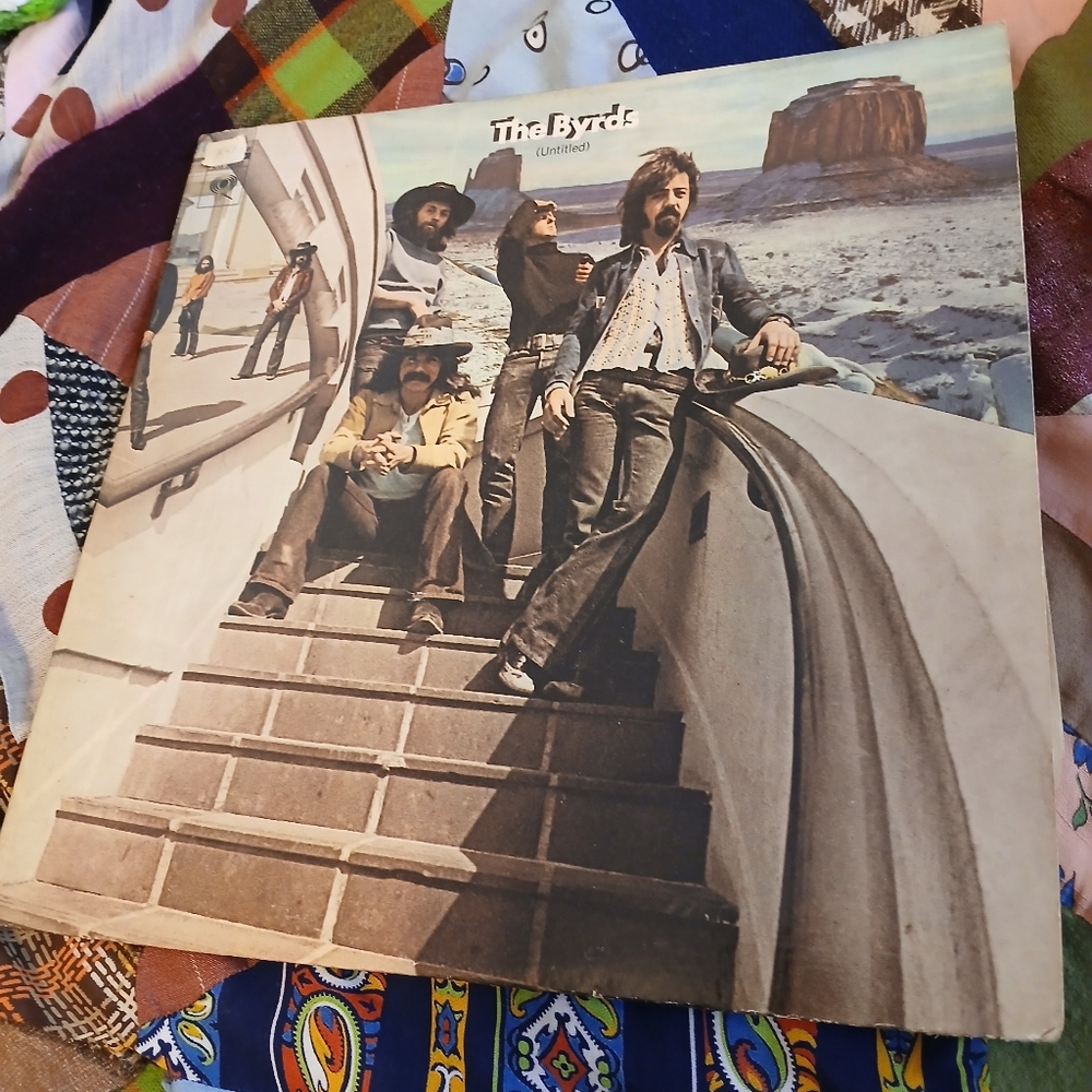 The Byrds Self-Titled Vinyl Record Album Exc / Vg++ Records Columbia